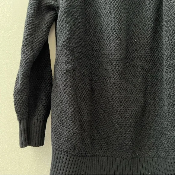Old Navy Tunic Sweater Black Sz M - Picture 2 of 4